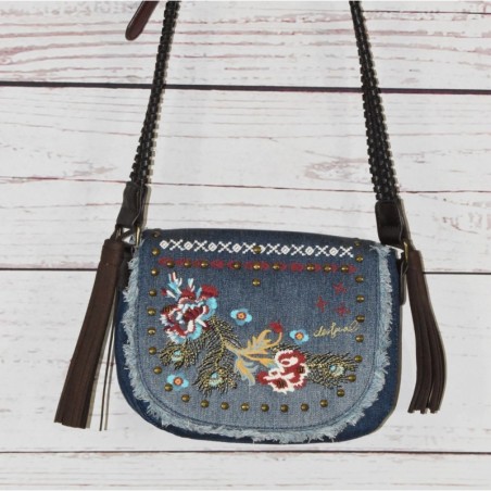 Sac à main, Varsovia Jade, Desigual, en jeans. Sac à main, Varsovia Jade, Desigual, en jeans.