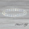 Bracelet en Opaline, reflet cristal