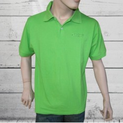 Polo homme, South pole, coloris vert uni.