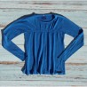 Pull fille, Teddy Smith, coloris bleu.