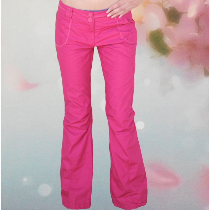 Pantalon fille, Sport Wear, coloris rose fuchsia.