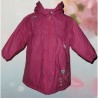 Blouson imperméable fille, coloris Rose.