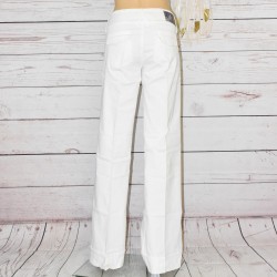 Pantalon Be you K SAT PRICESS, coloris blanc, dos.