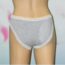 Culotte, finition dentelle, Affinitas Intimate, dos.