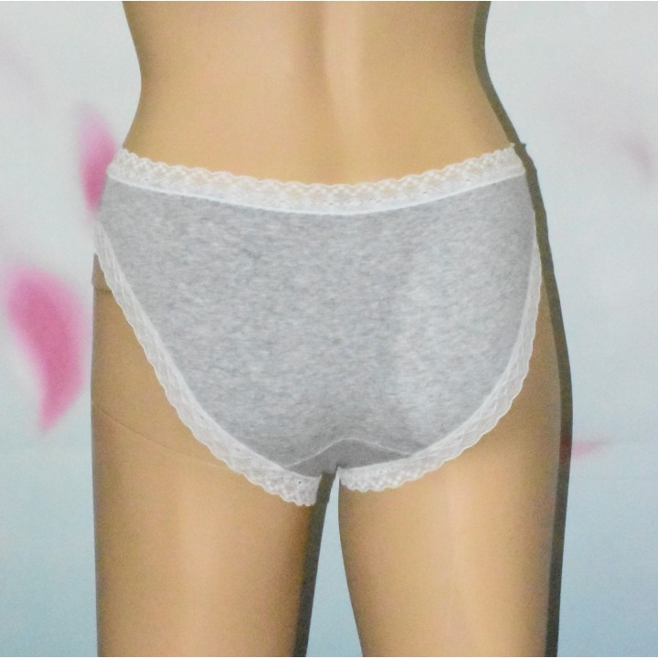 Culotte, finition dentelle, Affinitas Intimate, dos.