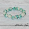 Bracelet Nature, en perles  en pâte polymère, modèle 2.