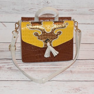 Mini sac en cuir, Versatil, Carmen Steffens, face bohème.