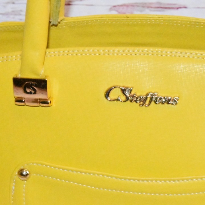 Sac en cuir, Amarello, Carmen Steffens