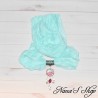 Foulard bijou, Attrape rêve Mandala, coloris menthe.