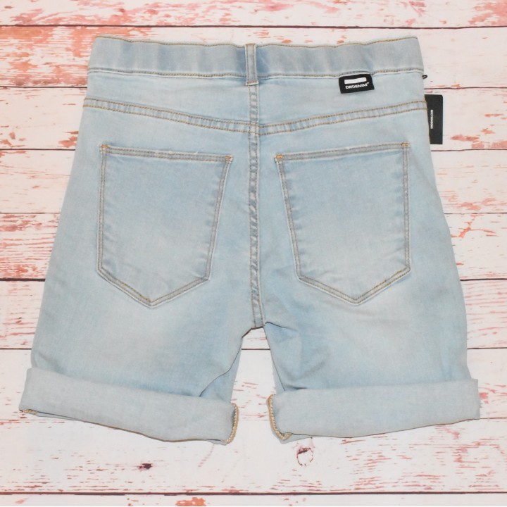 Short de vélo en jeans clair, Lexy, Dr Denim.