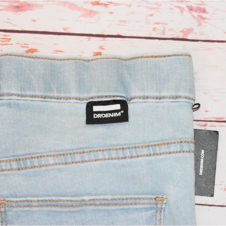 Short de vélo en jeans clair, Lexy, Dr Denim.