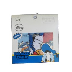 Lot de 3 slip garçon, Donald Duck, Disney.