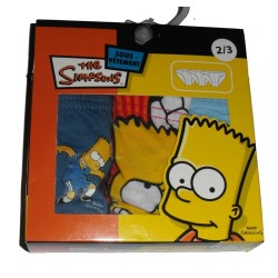 Lot de 3 slip garçon, Les Simpsons, modèle 1.