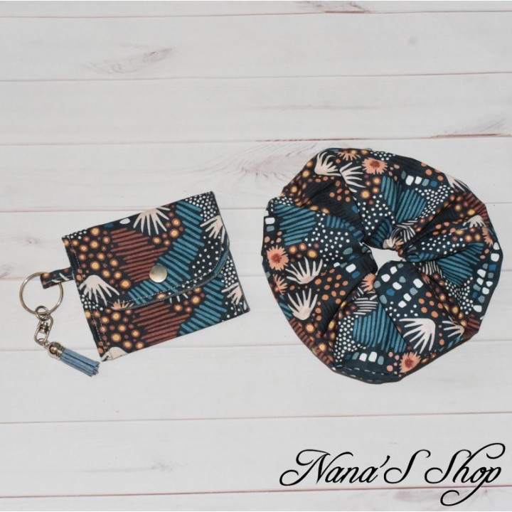 Accessoires en Wax ethnique, éco-conçus et faits main.