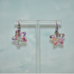 Créoles Argentées, Acier inoxydable, 20 mm, pour pampilles interchangeables