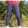 Leggings fille, coloris Bleu marine,