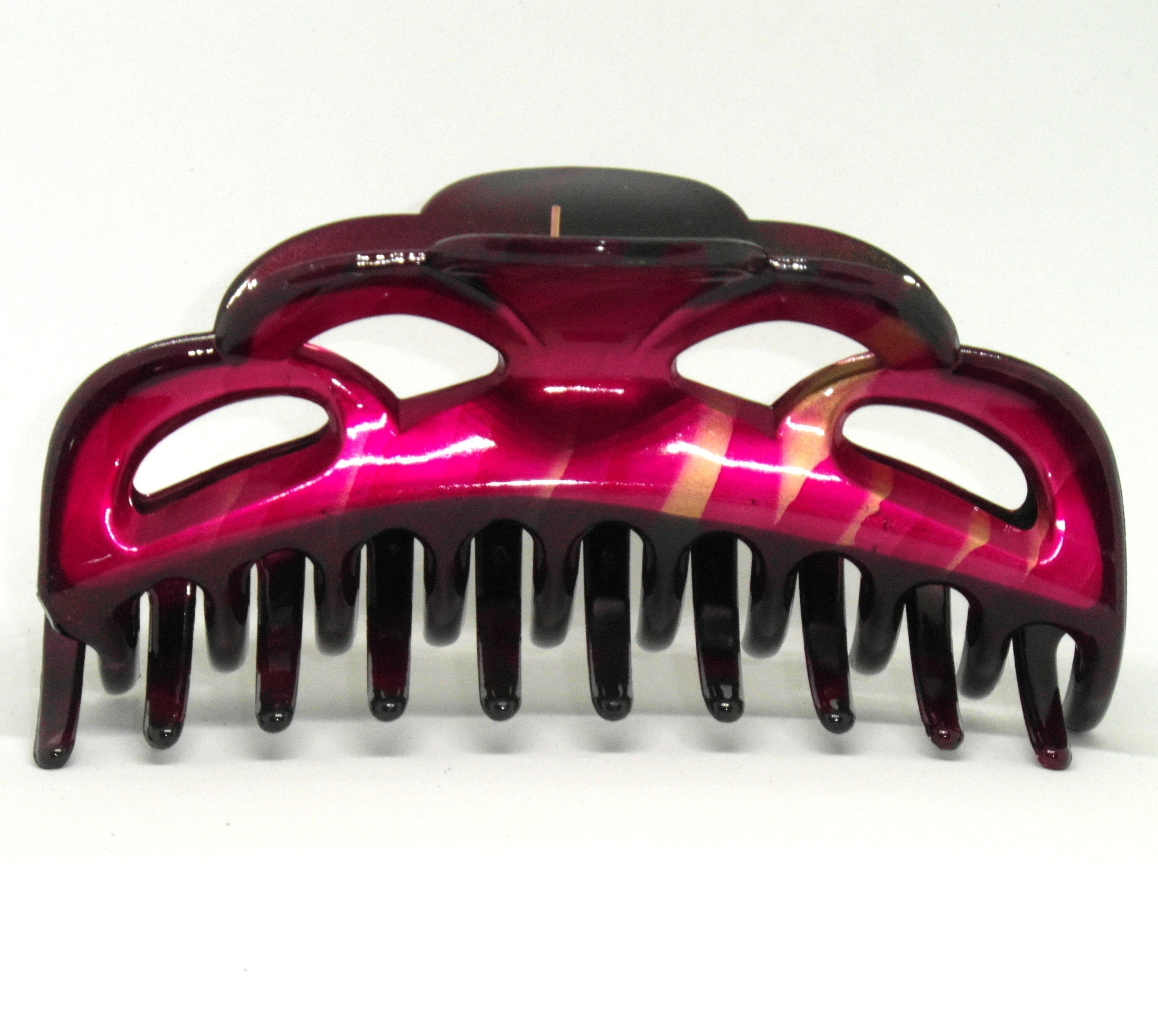 cheveux les filles les pinces à cheveux les femmes des barrettes rose le crabe.