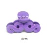 Pince crabe plastique coloré, modèle 1, couleur violet.