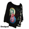 T-shirt Sofi, Desigual, coloris noir.