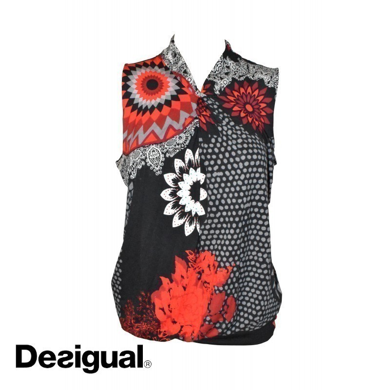 Débardeur Femme Desigual Multicolore Taille L / 40 Occasion Très Bon état