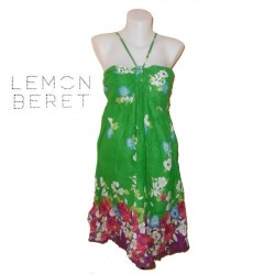 Robe colorée, à fleurs, Lemon Beret,