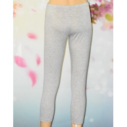 Leggings simple, coloris gris.