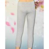 Leggings simple, coloris gris.