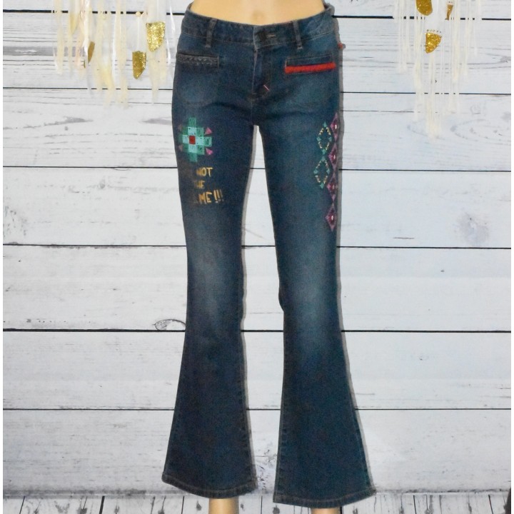 Pantalon jeans fille Desigual, Bumann