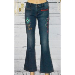 Pantalon jeans fille Desigual, Bumann