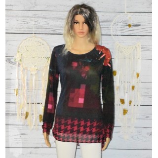 Tee-shirt manches longues, She, Desigual.