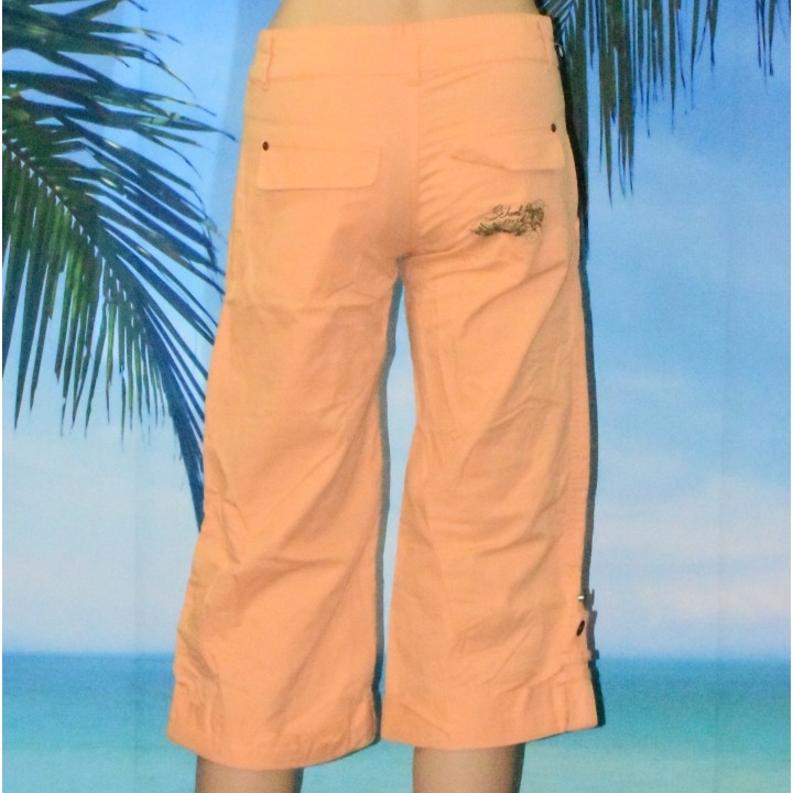 Pantacourt décontracté, School Rag, coloris orange.