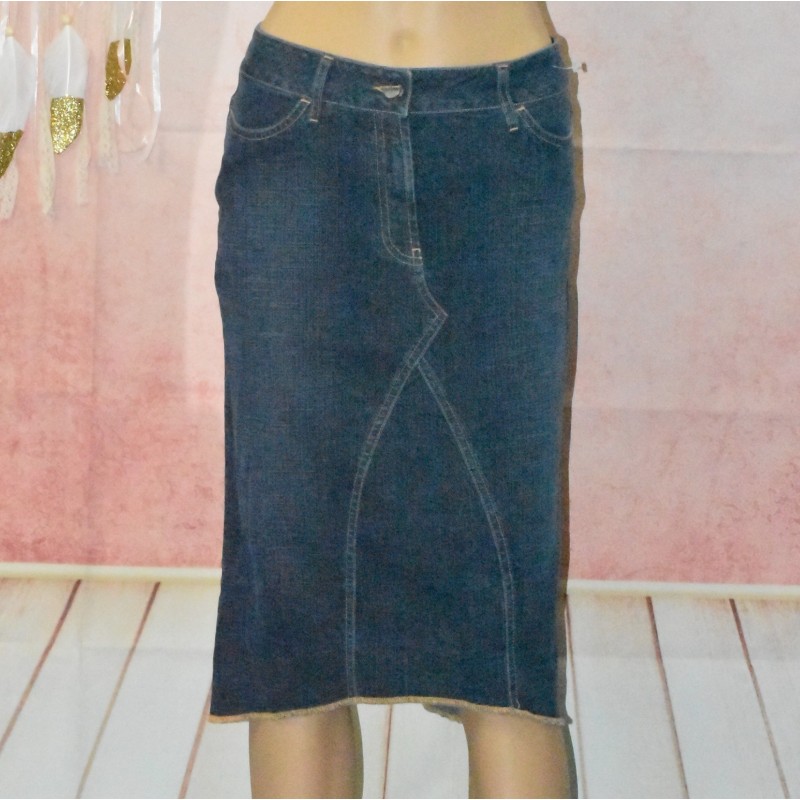 Jupes en jeans, School Rag, bleu Jupes en jeans, School Rag, bleu