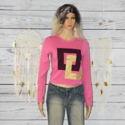 T-shirt manches longues, fluo, School Rag, coloris rose,