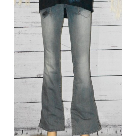 Jeans femme, coupe évasée, Loïs, Jeans femme, coupe évasée, Loïs,