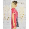 T-shirt sport, Desigual, L Drees B, rose paradis.