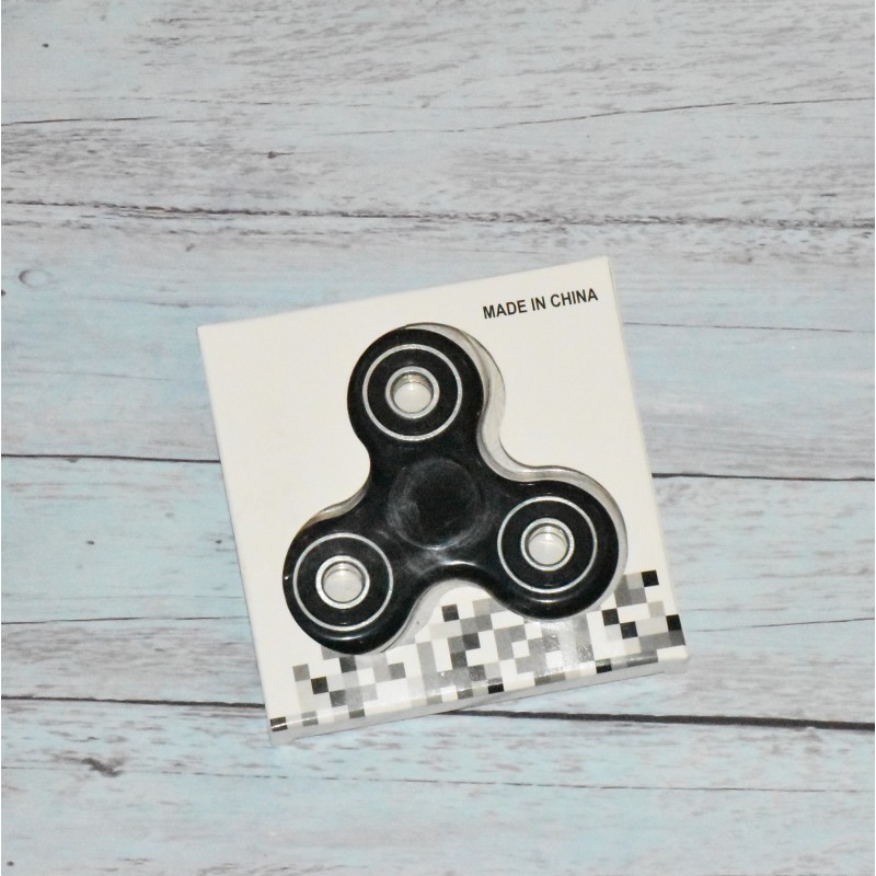 Hand Spinner, coloris noir. Hand Spinner, coloris noir.