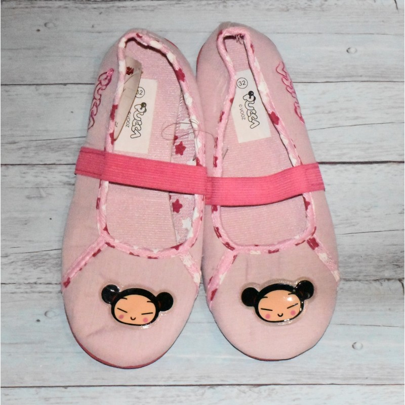 Chaussons forme ballerines, Pucca 