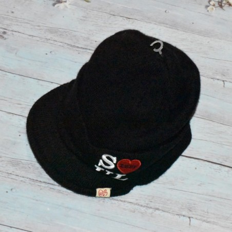 Bonnet casquette, noir, Deep Soul