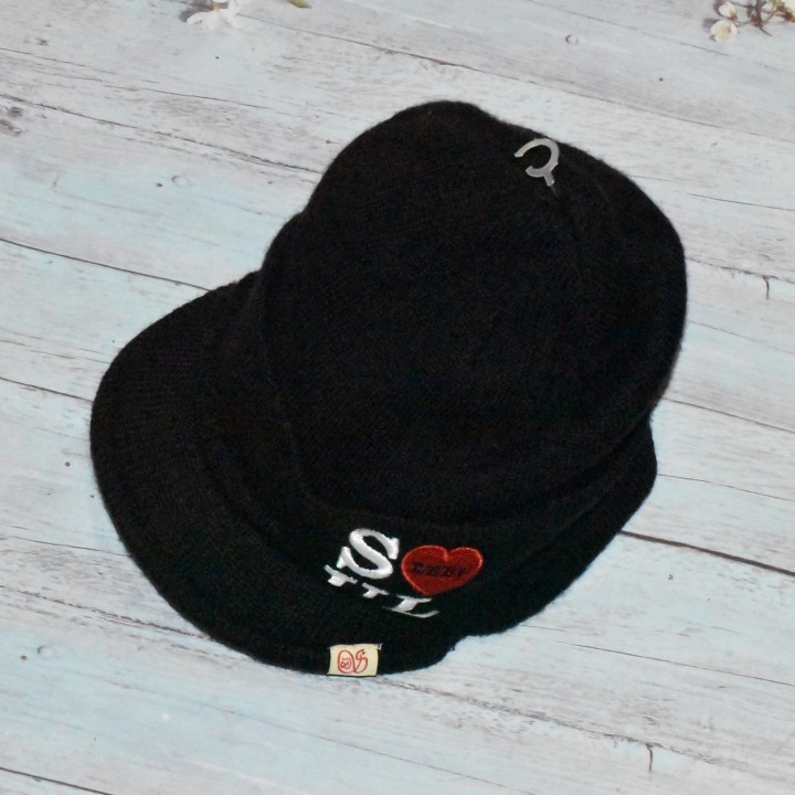 Bonnet casquette Noir, Deep Soul.