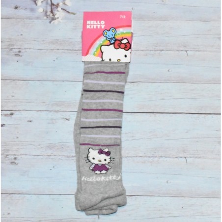 Collant à rayures, Hello Kitty, coloris gris