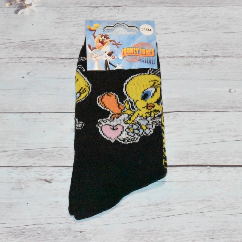 Chaussettes pour fille, Tweety, du 23 au 34.