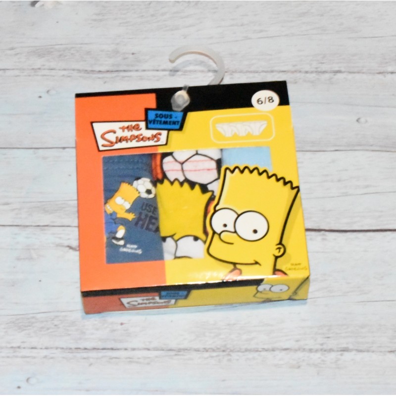 Lot de 3 slip garçon, Les Simpsons, modèle 1.