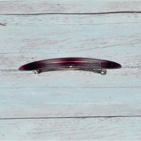 Barrette à cheveux, dégradé, coloris mauve.