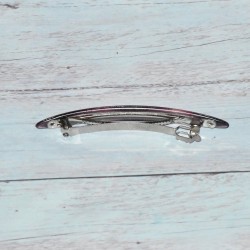 Barrette à cheveux, dégradé, coloris mauve.