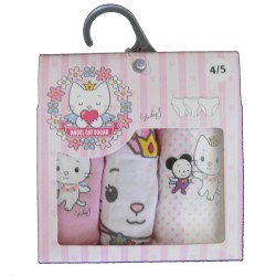 Lot de 3 culottes 2/3 ans, Angel Cat Sugar