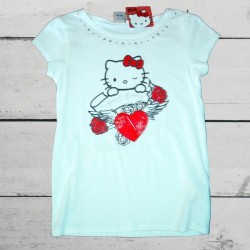 T-shirt fille, à manches courtes, Hello kitty.