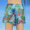 Short imprimé tropical, Francine, Desigual, coloris multicolore, dos.