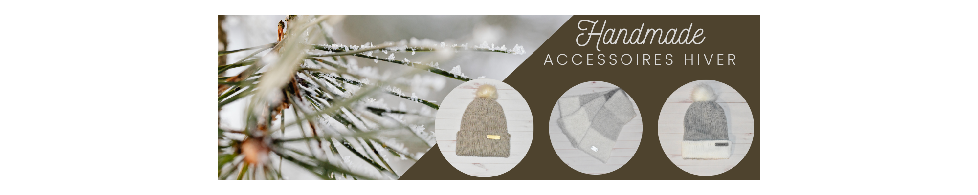 Accessoire hiver, fait mains