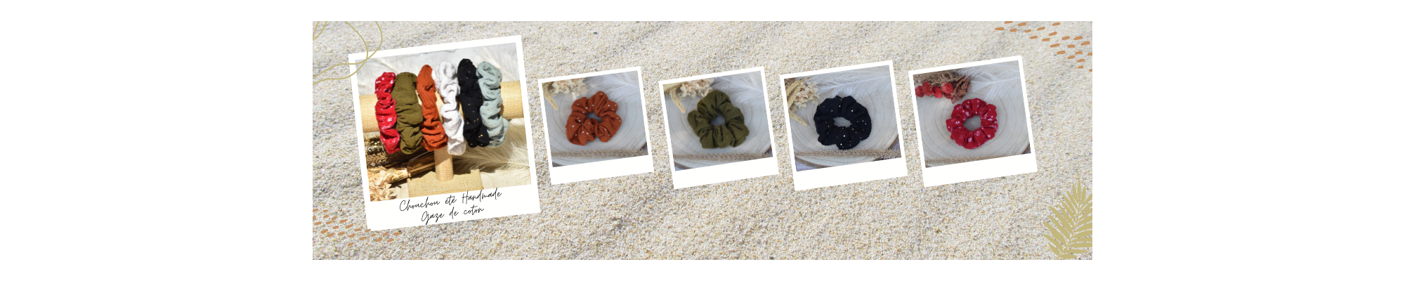 Chouchous & Élastiques Cheveux Faits Main - Nana's Shop Montpellier